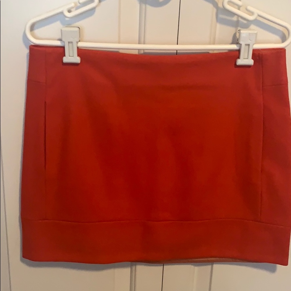 J. Crew wool blend mini skirt